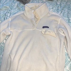 Patagonia white pullover
